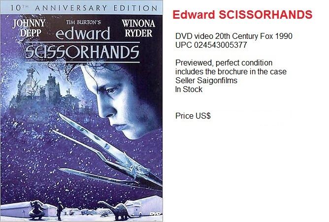 Edward The Scissors Hands