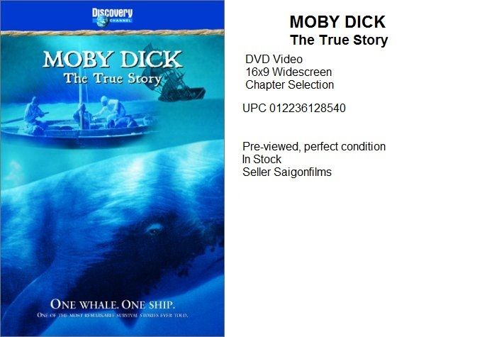 Moby Dick The True Story